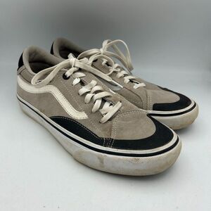 Vans Men's 7 / Women's 8.5 Tan Black White Trujillo Signature Sneakers Shoes‎